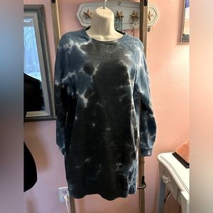 Kyodan Outdoor Tie-Dye sweatshirt tunic dress